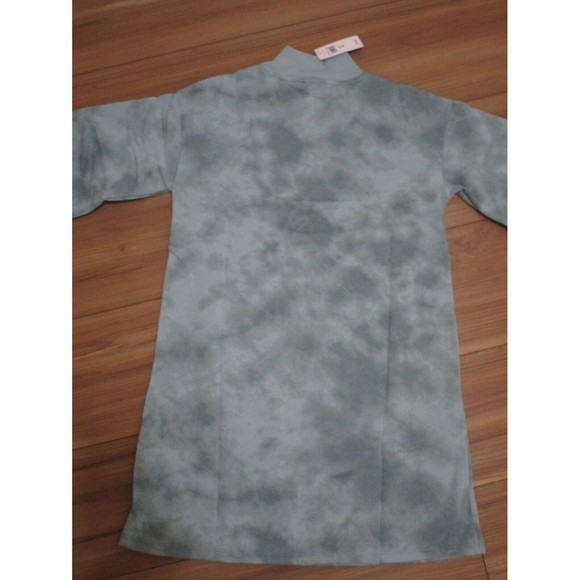 NWT Gap Quarter-Zip Sweatshirt Fleece Dress  Long Sleeve Teal Ether assorted - Picture 2 of 10